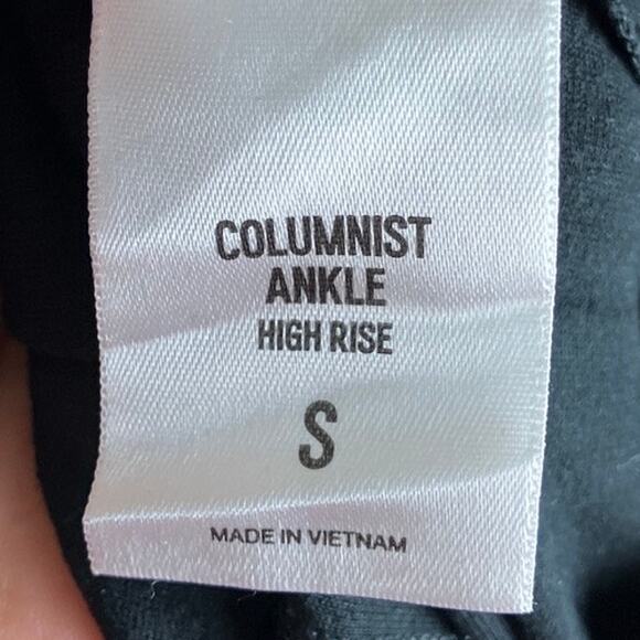 Express Womens Pants Black Pull On High Rise Columnist Ankle Stretch Small - Picture 5 of 12